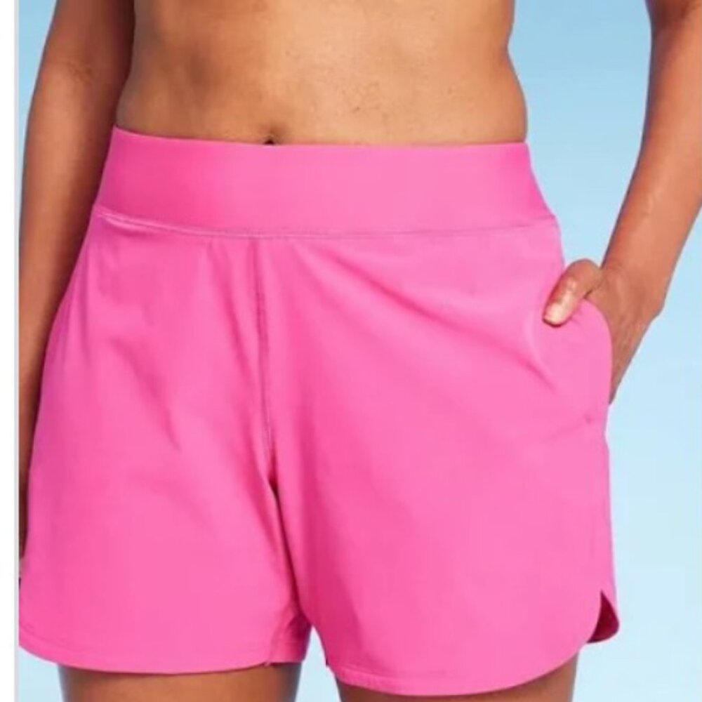Lands’ End Women’s Swim Shorts Swimwear Bottom. Size Large 14-16